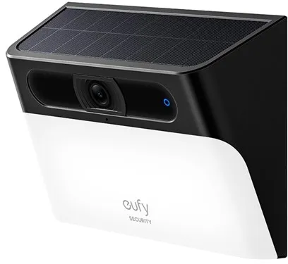 Eufy Solar Wall Light Cam S120, Nero